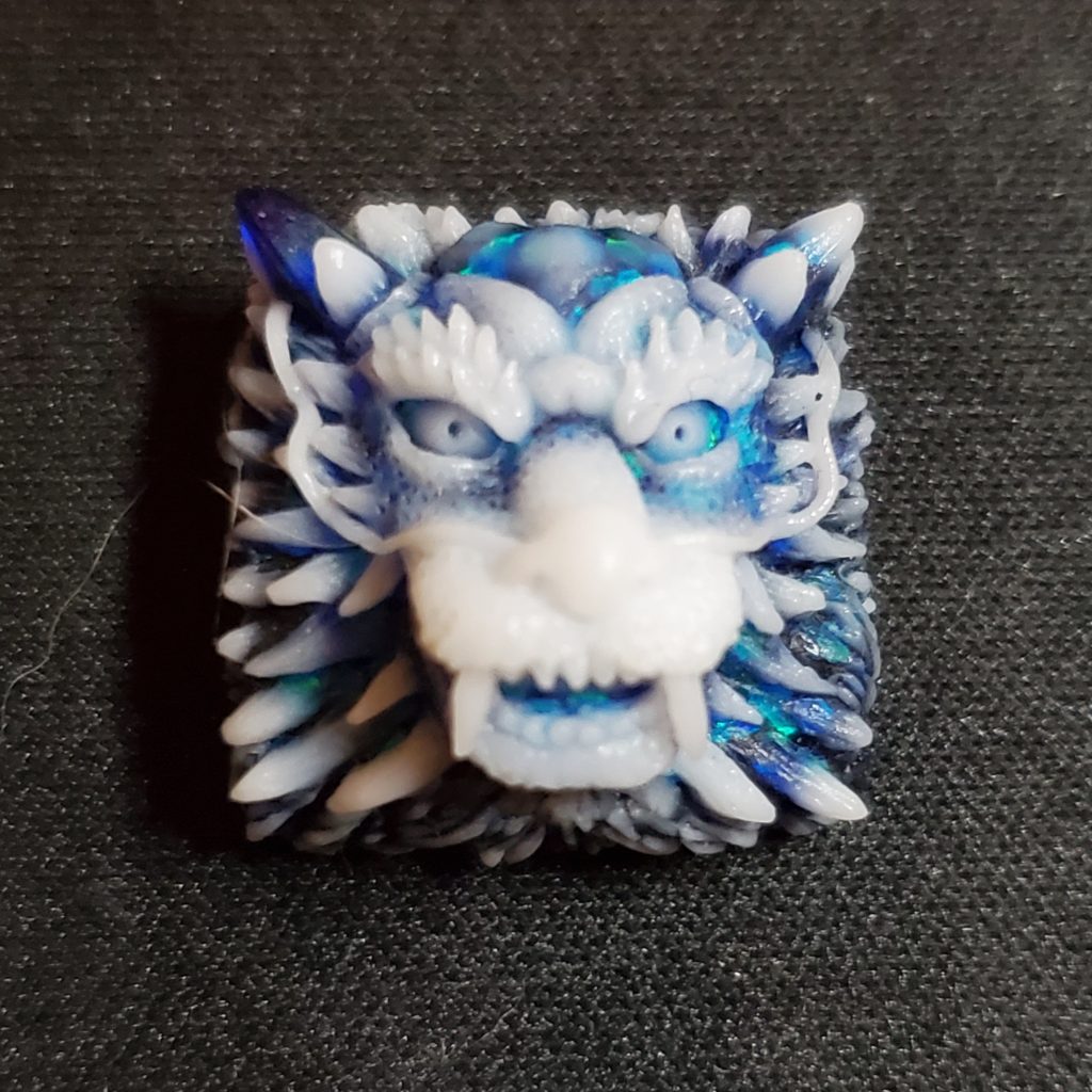 Custom resin dragon Keyforge keycap