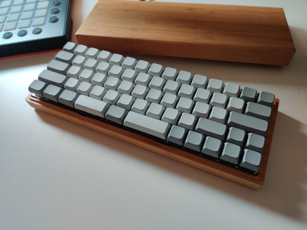 u/mesnigan's XDA Gray Blanks on Bamboo