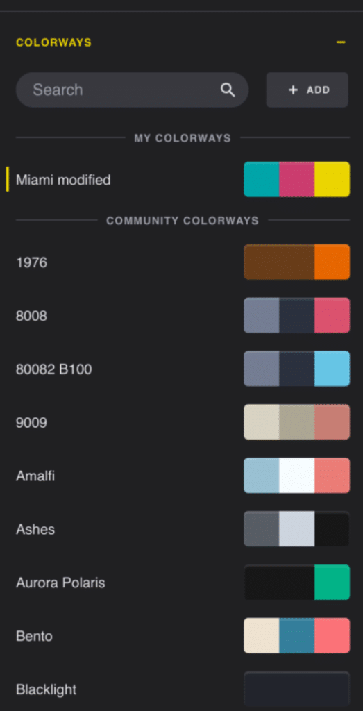 keyboard simulator colorways