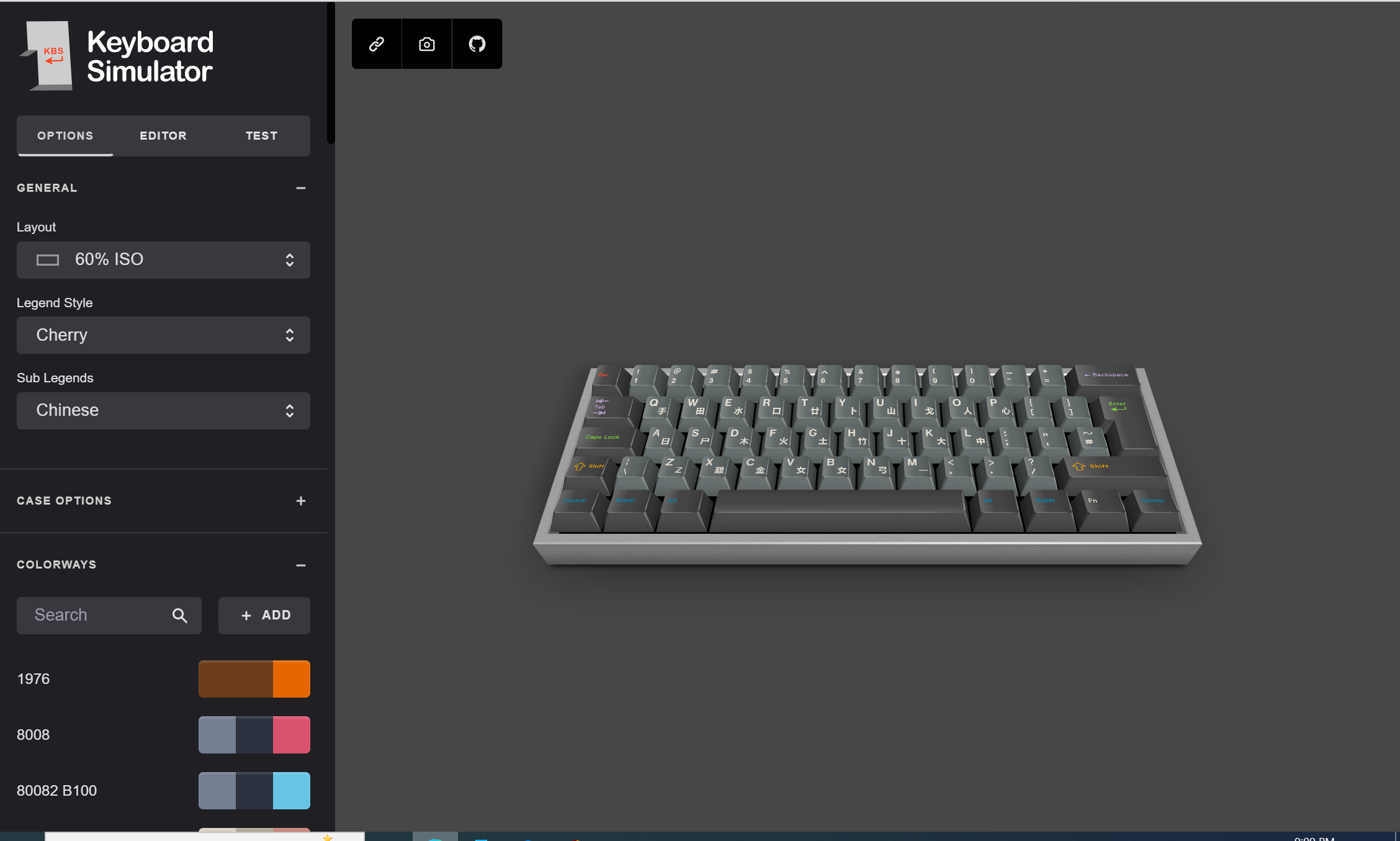 Simulate colorways, layouts and casing with Keyboard Simulator – The Keeblog